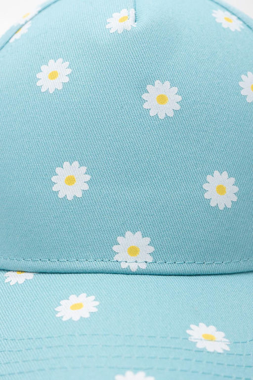 ТК 80076/голубая дымка,маленькие ромашки кепка дет