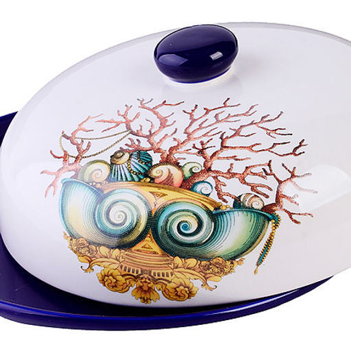 30818 Блюдо д/блинов с крышкой 23,8х23,8х9,7см 2пр Страна чудес дол LR (х12) - Mayer&boch фото 4