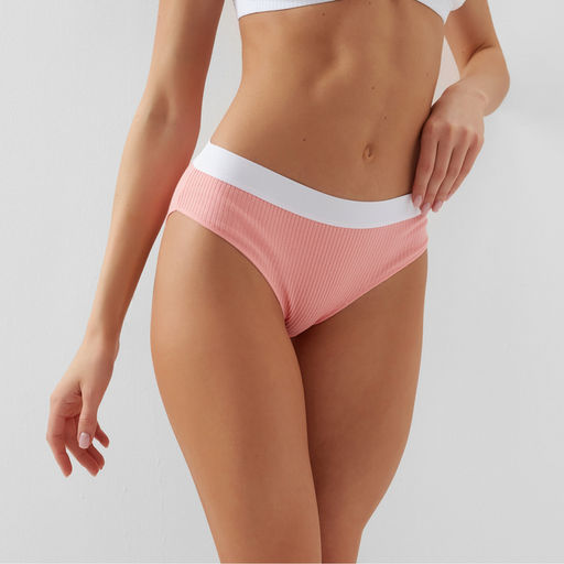 Трусы слипы MINAKU рубчик размер 40-42, цвет розовый