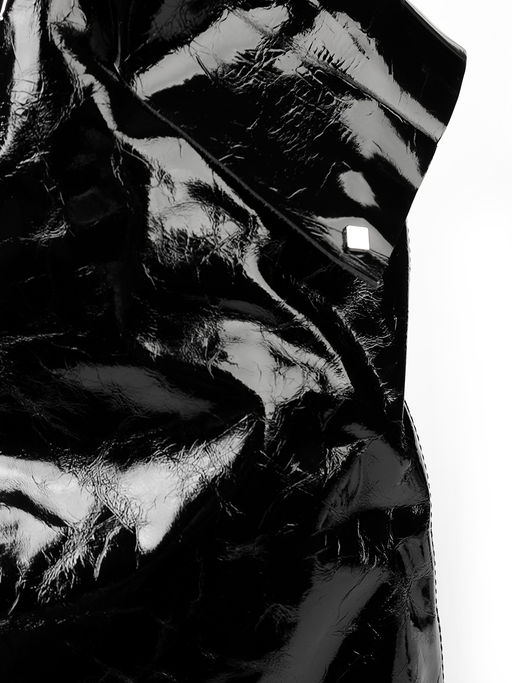 LACCOMA сумка Q6159-черный натуральная кожа полиэстер фото 5