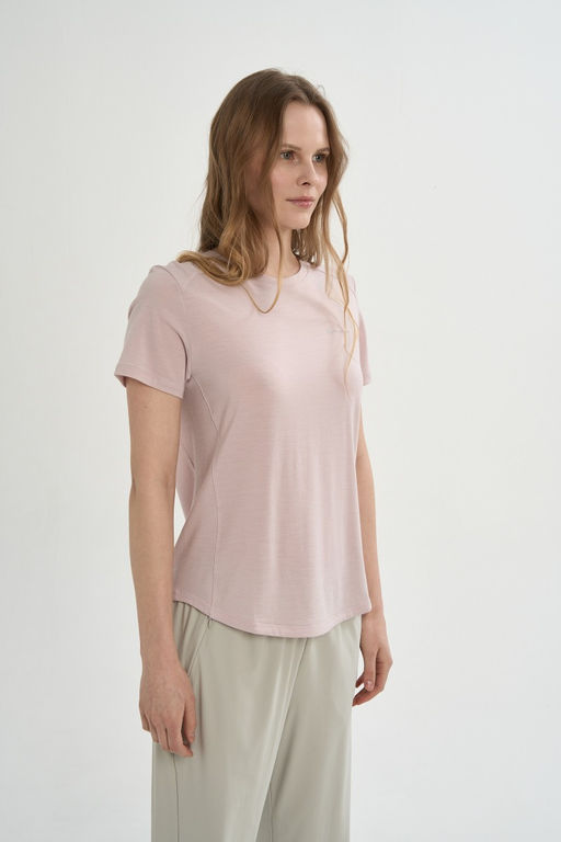 Футболка Розовый ANTA RUNNING SS Tee  фото 2