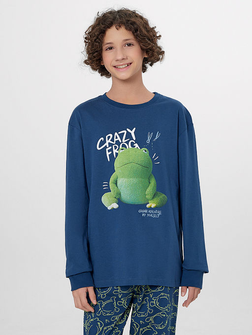 КОМПЛЕКТ ДЛЯ МАЛЬЧИКОВ (ЛОНГСЛИВ, БРЮКИ) - Mark formelle фото 3