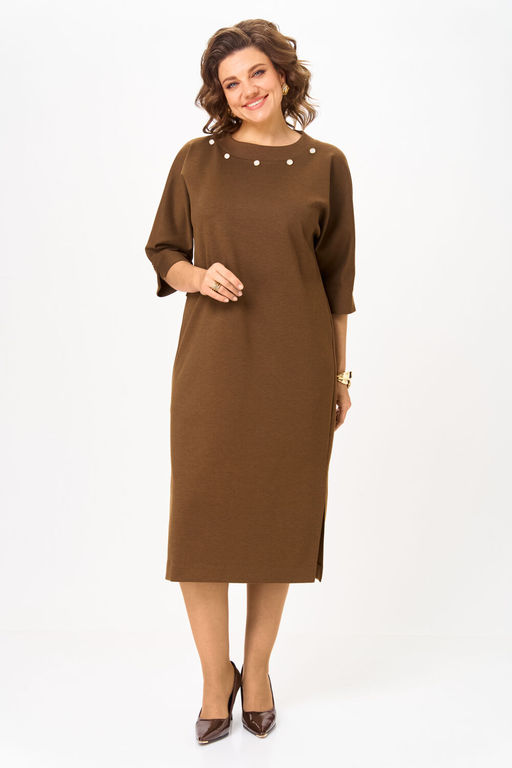 Платье Bonna Image 997/3 горчичный