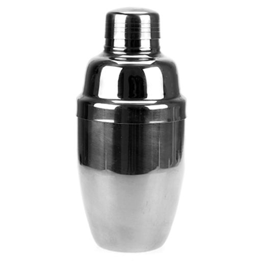 Шейкер из нержавеющей стали 500мл, д8,4см h18см, в цветной коробке (Китай)