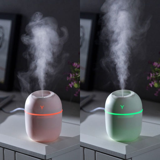 Увлажнитель HM-20 ультразвуковой, 0.22 л, 1.5 Вт, USB в компл., белый