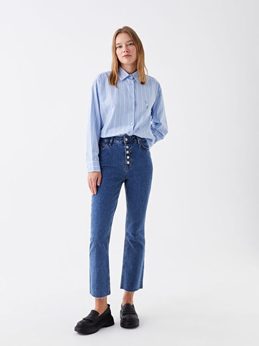 Mars Flare Kad?n Jean Pantolon