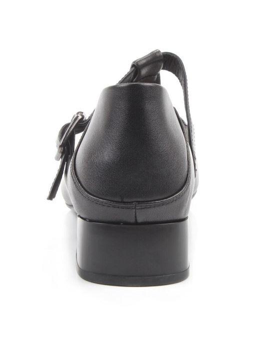 06-B68A-120A BLACK Туфли женские (натуральная кожа)
