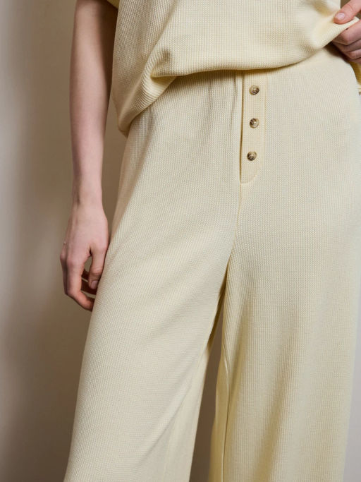 Домашние вафельные брюки из вискозы ZR2603122806-186 / Zarina