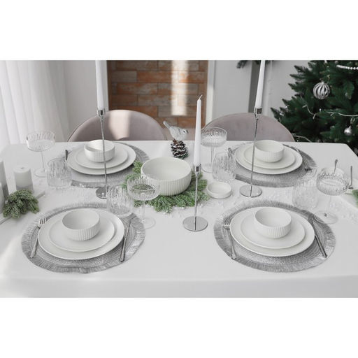 Миска Magistro Line, 350 мл, d=11.5 см, фарфор, белая  фото 5