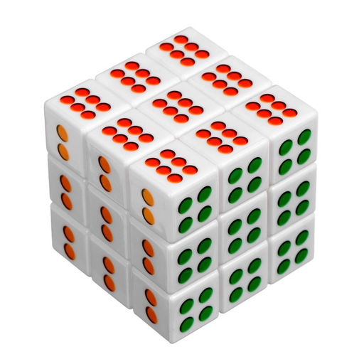 Кубик Рубика, игрушка механическая «Кости», 5.5×5.5 см