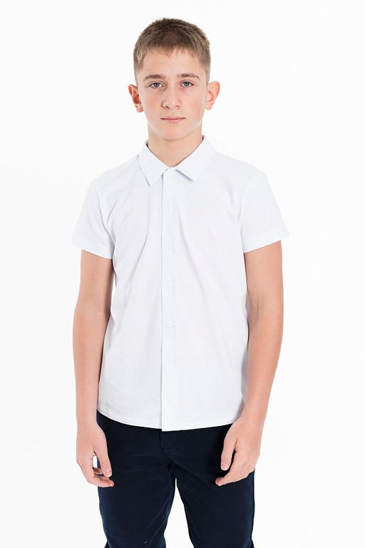Рубашка для мальчика М224112б белый