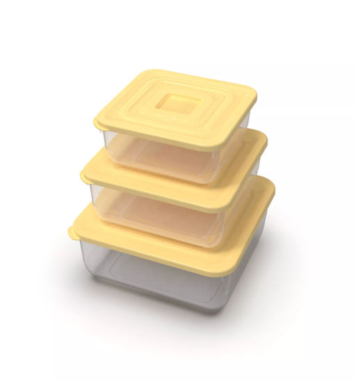 Контейнеры 3пр СВЧ Practic (0,85л+1,5л+ 2,3л) - Полимербыт фото 5