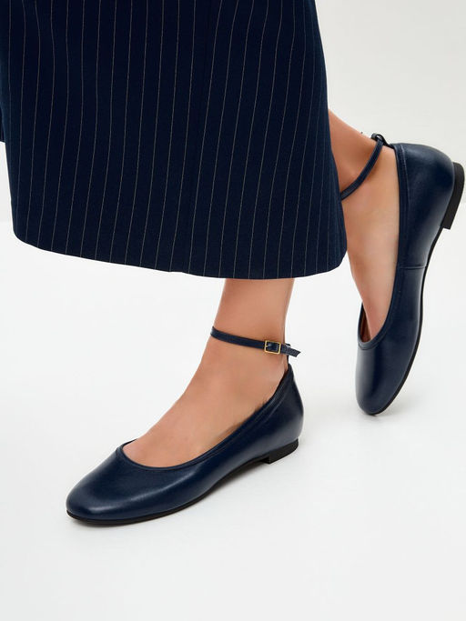 25501008054, Балетки женские, ARGO Натуральная кожа  фото 3