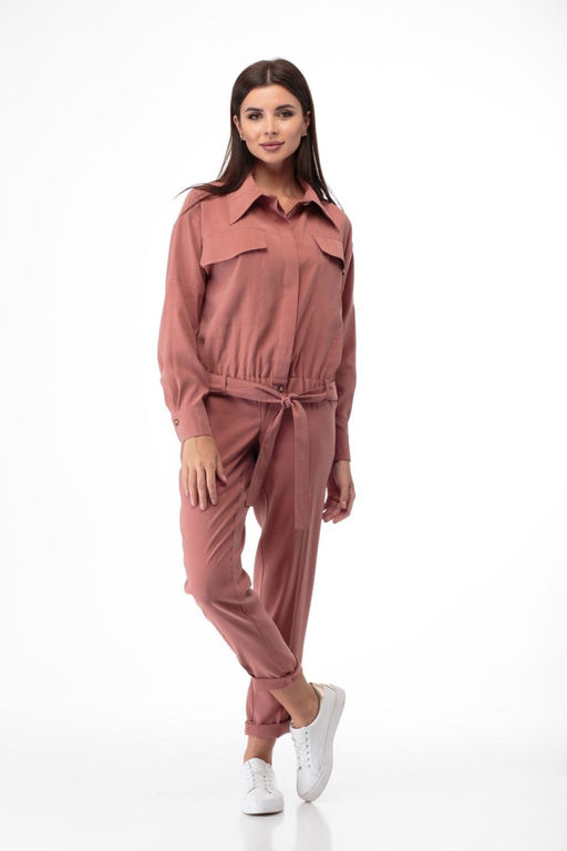 Жакет ANELLI 875-1 терракот  фото 8