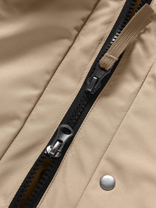 Парка зимняя подростковая для девочки бежевого цвета 9342B - Valianly фото 8