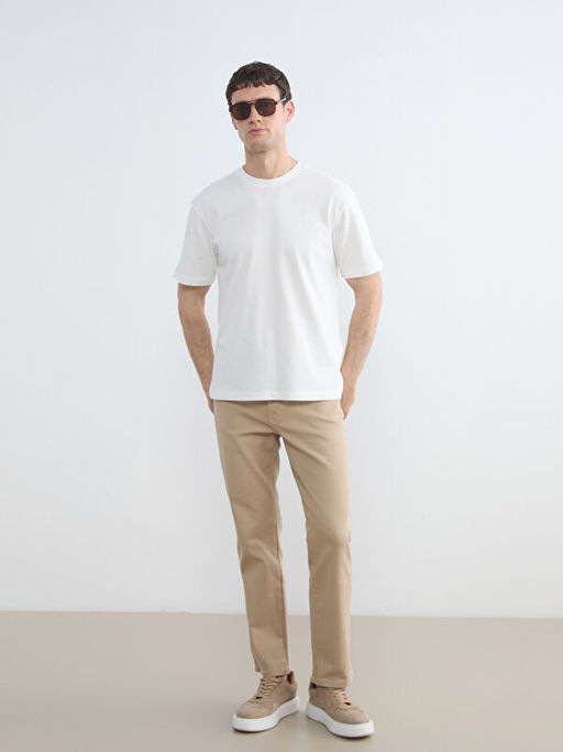 Bisiklet Yaka Penye Erkek Ti??rt