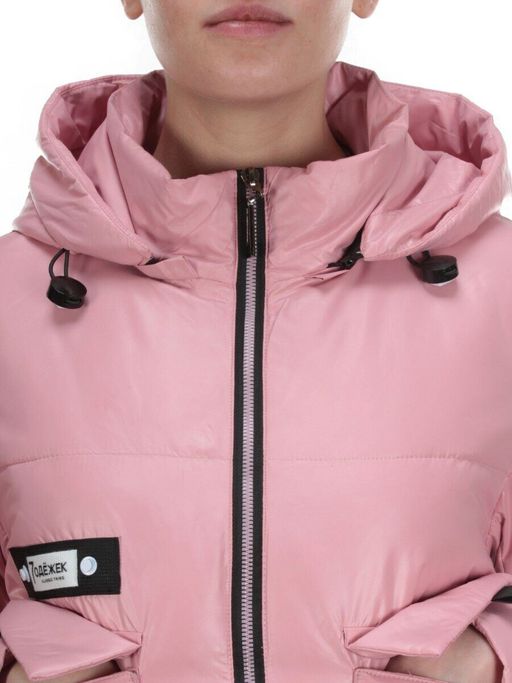 8267 PINK Куртка демисезонная женская BAOFANI (100 гр. синтепон) - Fashion фото 3