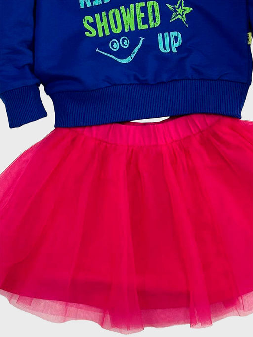 Юбка пачка нарядная UD 3965 малиновый - Mini maxi фото 3