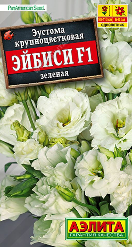 Эустома Эйбиси F1 зеленая крупноцветковая махровая