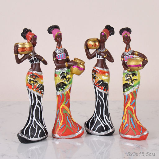 Статуэтка Африканка 15,5 см / 27710 /уп 4/144/ - Галеонтрейд фото 6