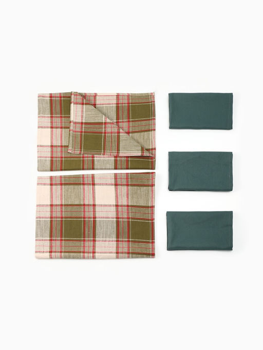 Кухонный набор «Этель» МИКС: полотенце 42×67 см - 2 шт., салфетка 40×40 см - 3 шт., 100% хлопок