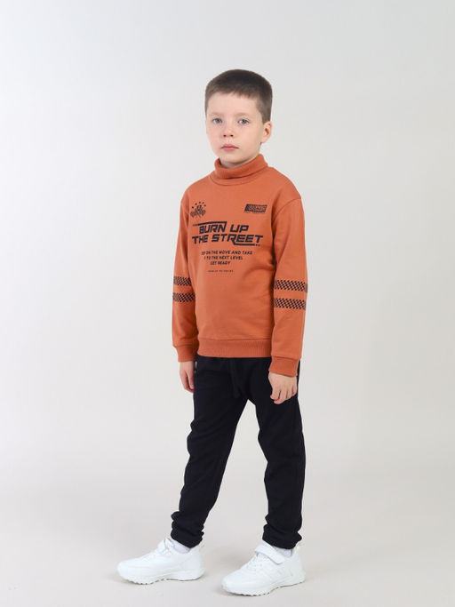 CRB wear / CWKB 63973-29-424 Водолазка для мальчика,терракотовый