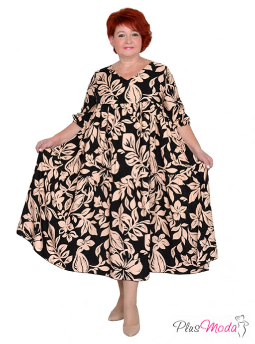 Платье Модель №1530 размеры 44-84 - Plusmoda фото 8