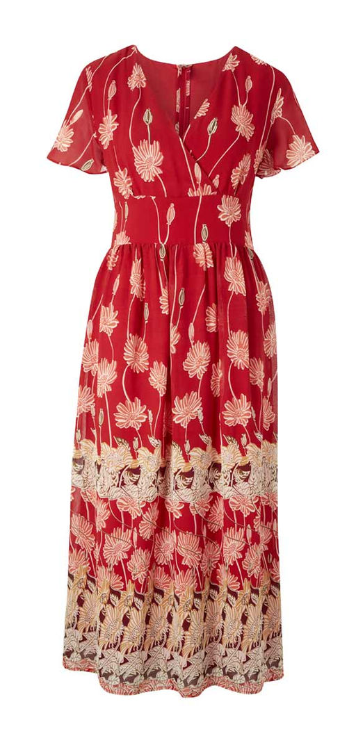 Платье, красное - Linea tesini фото 2