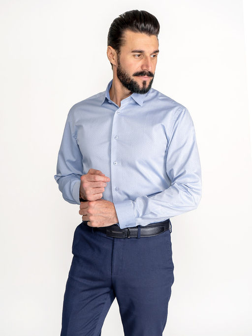 Сорочка мужская длинный рукав GREG 223/231/7323/ZV/1_GB  фото 8