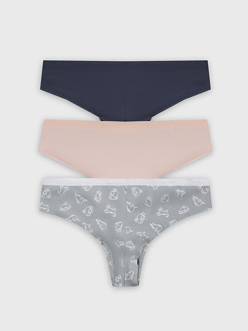 Трусы бразилиана женские в наборе, 3 шт - Mark formelle фото 10