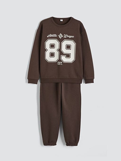 Bisiklet Yaka Erkek ?ocuk E?ofman Tak?m?