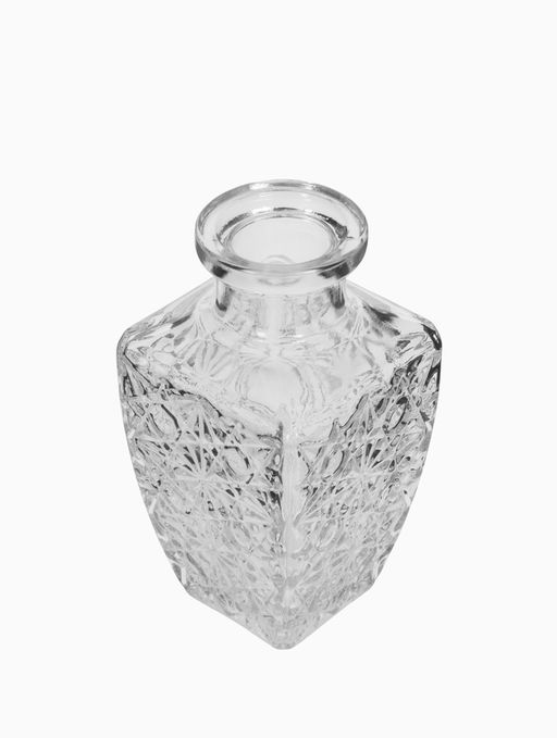 Ваза «Миниатюра», h=8-13 см, набор 12 шт., стекло, прозрачная