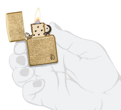 Зажигалка ZIPPO Armor® Пламя | Flame 46398  фото 5