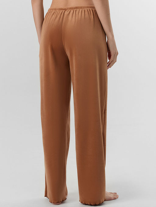 Комплект домашний женский велюровый коричневый - Mark formelle фото 7