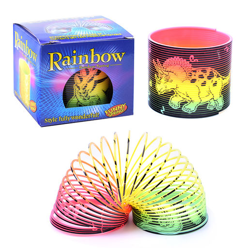 Игрушка-пружинка "Дино парк-2" в коробке