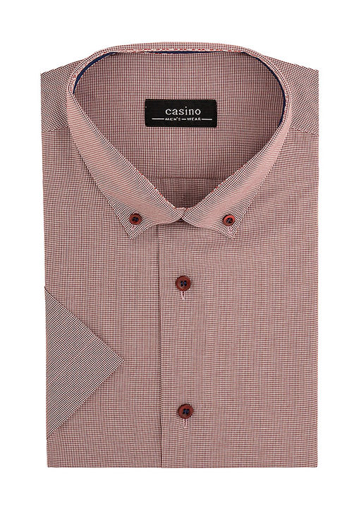 Сорочка мужская короткий рукав CASINO c614/057/7256/Z/b/1p - Greg фото 2