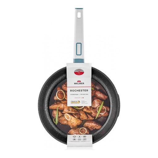 Сковорода с антипригарным покрытием Walmer Rochester, 28 см, цвет голубой  фото 7