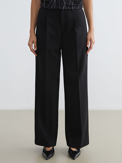 Beli Lastikli Kad?n Pileli Pantolon