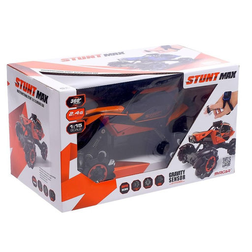 Машина радиоуправляемая Джип-акробат, 4WD, с управлением жестами, работает от аккумулятора, цвет синий - Simaland фото 8