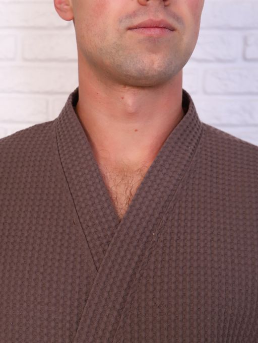 ХАЛАТ ДОМАШНИЙ КИМОНО ВК-СЕР-КОР-969 - Ашматекс фото 5