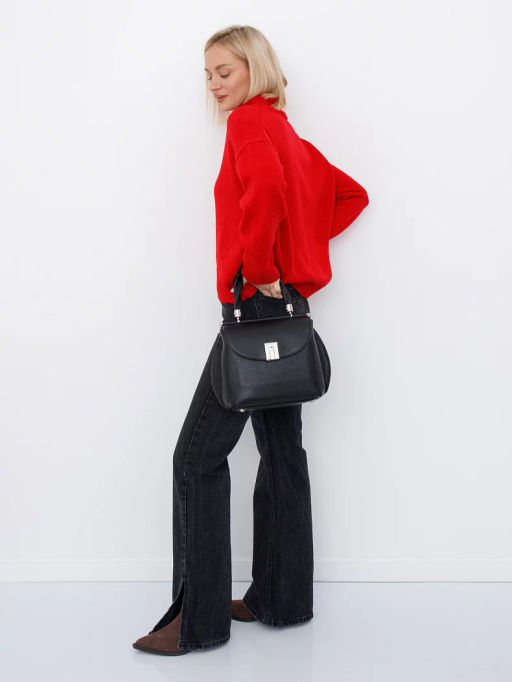 Сумка 1109-1MP black Velina Fabbiano-Safena