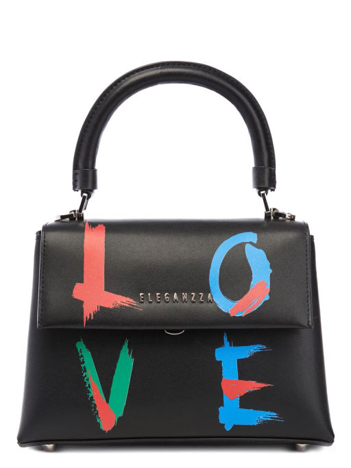 Сумка ELEGANZZA ZQ140-1204 black/multicolor  фото 15