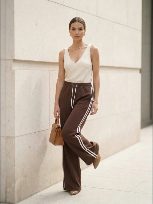 Брюки женские с лампасами трикотаж самого высокого качества - Knitka wear фото 46