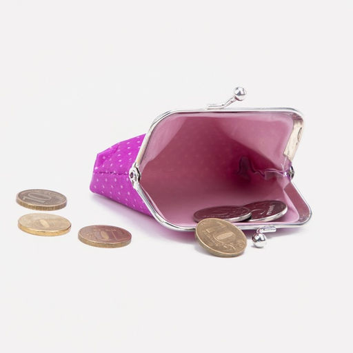 Кошелёк на фермуаре, цвет фиолетовый - Simaland фото 3