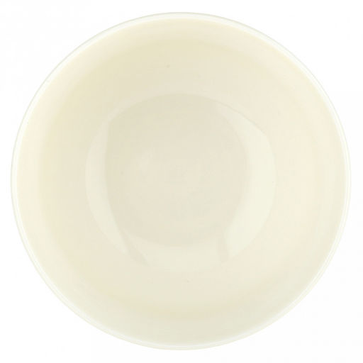 Ласковый май Салатник фарфоровый 400мл, д12,6см, h6,6см, с деколью, рельефный декор, кремовый (Китай) - Домашняя мода фото 2