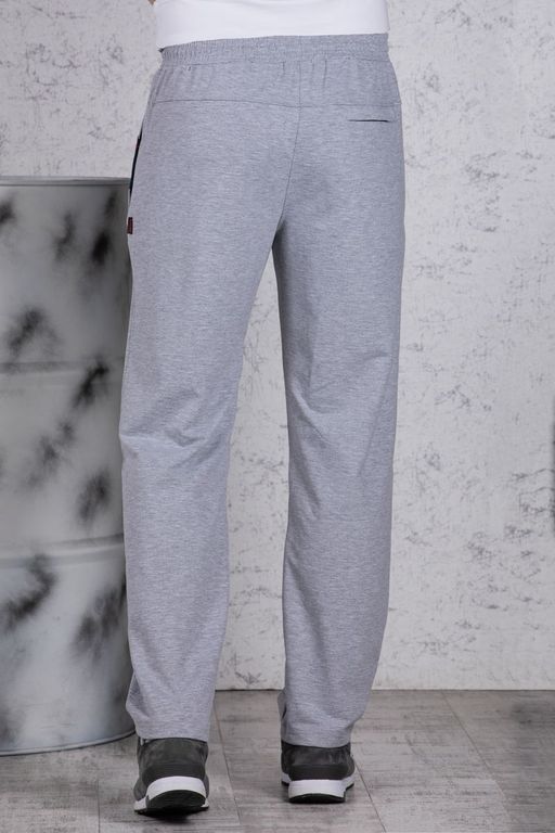 Брюки спортивные 
 3.MM110A-серый-светлый