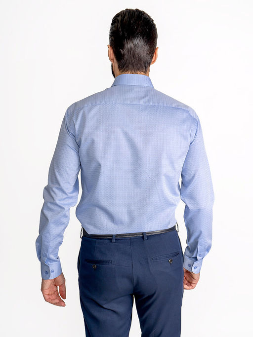 Сорочка мужская длинный рукав GREG 223/131/6034/Z_GB  фото 7