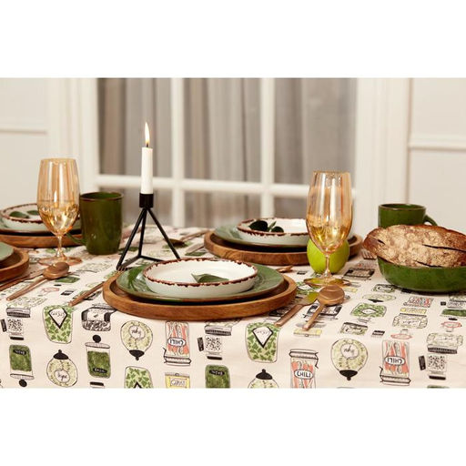Скатерть Этель «Kitchenware» 149×250 см, 100% хлопок, саржа 190 г/м²