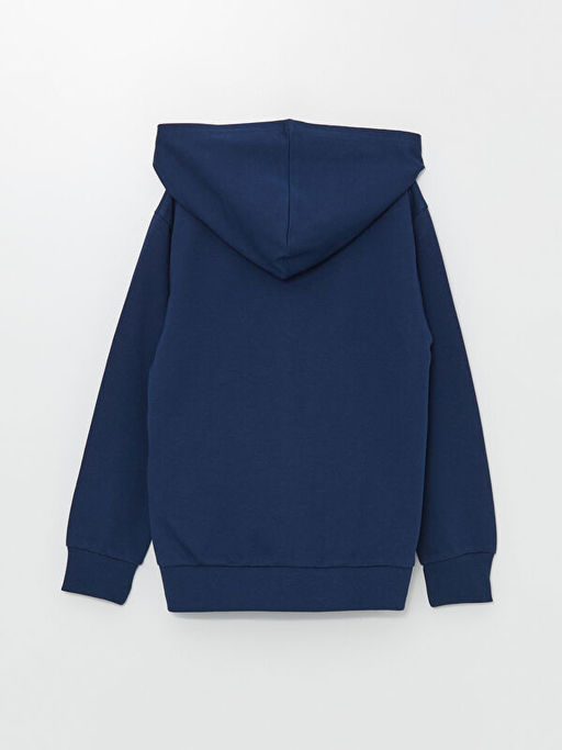 Rahat Kal?p Kap??onlu Erkek ?ocuk Fermuarl? Sweatshirt - Waikiki фото 3