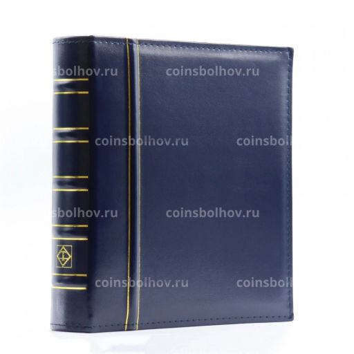 Альбом для монет без листов формат Optima Синий Классический дизайн LEUCHTTURM 329644